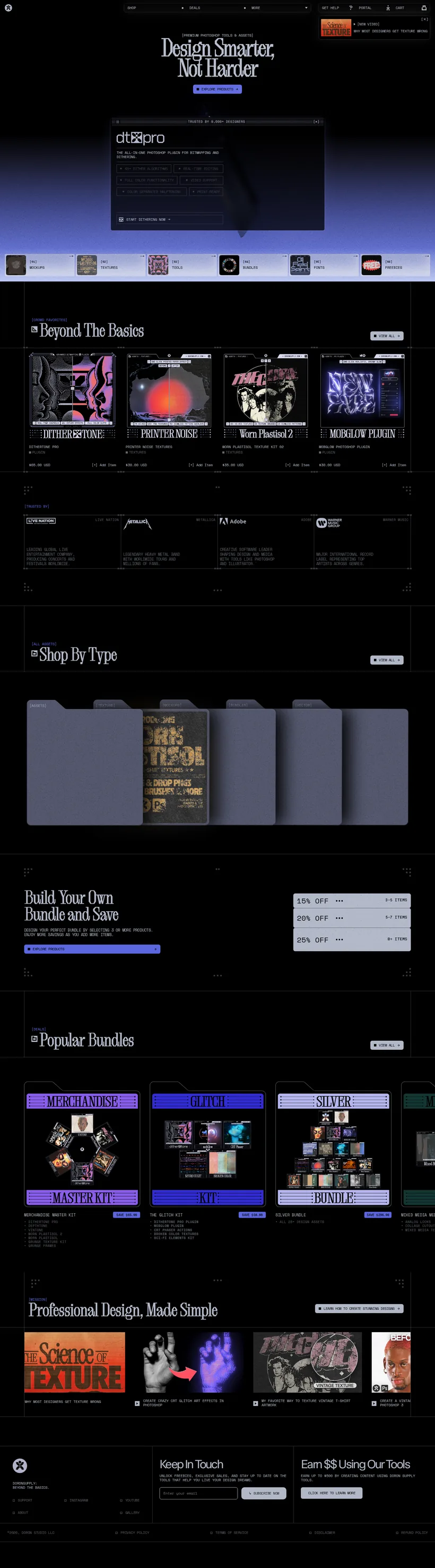 Doron Supply — desktop