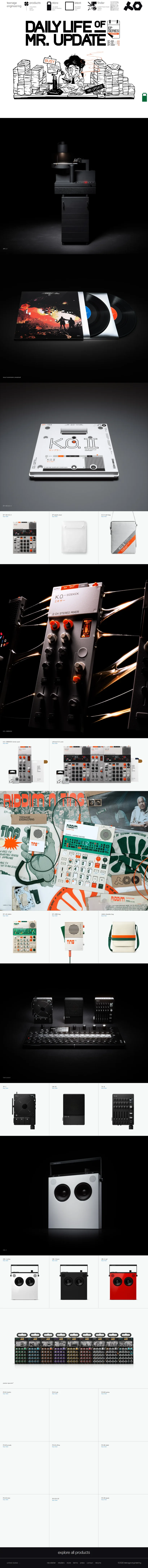 Teenage Engineering — desktop