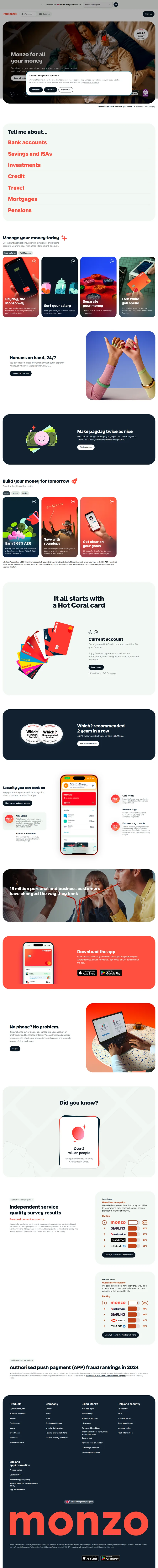 Monzo — desktop