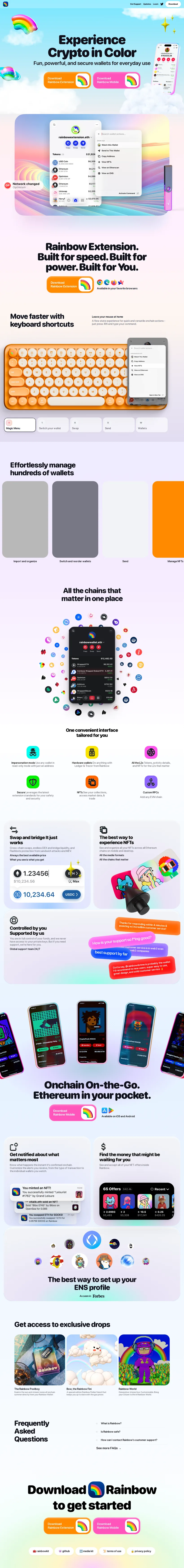 Rainbow — desktop