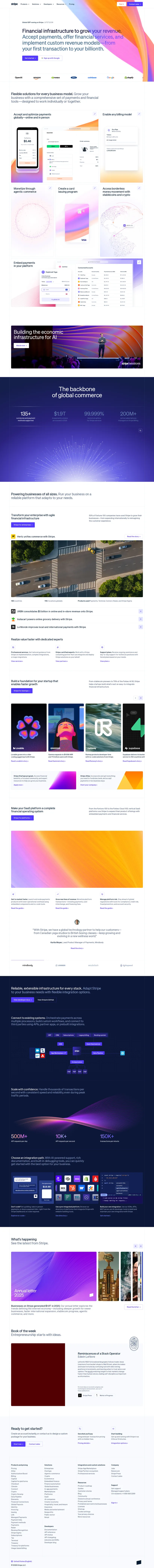 Stripe — desktop