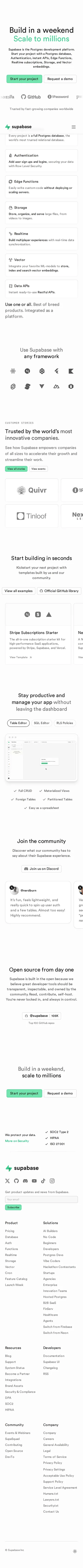 Supabase — mobile